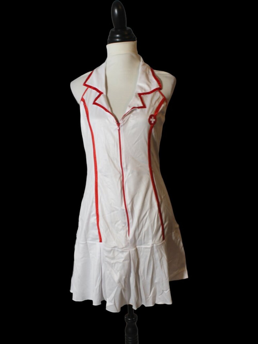 Leg Avenue Head Nurse Costume Dress Hat Set M L